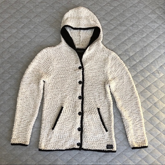 Obey Sweaters - Obey Loose Knit Button Sweater